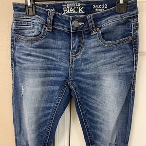 Buckle Black #53 skinny jeans size 25 x 29 inseam